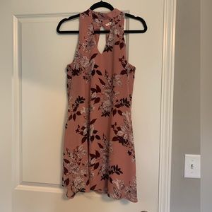 Women’s Miami Pink Floral Mini Dress